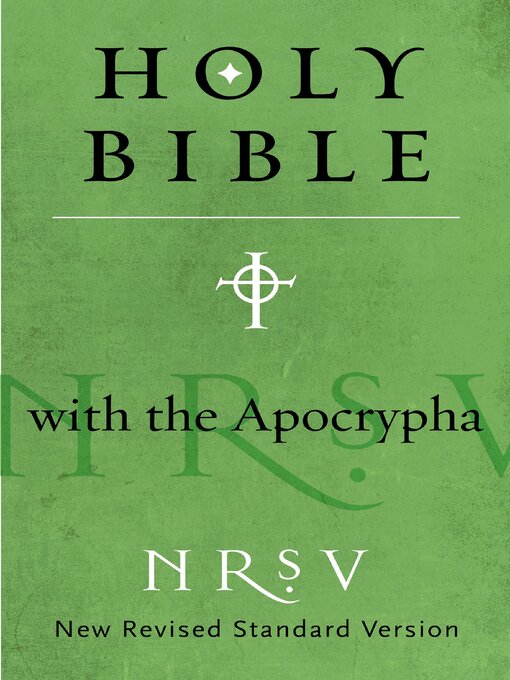 Title details for NRSV Bible with the Apocrypha by Zondervan - Available